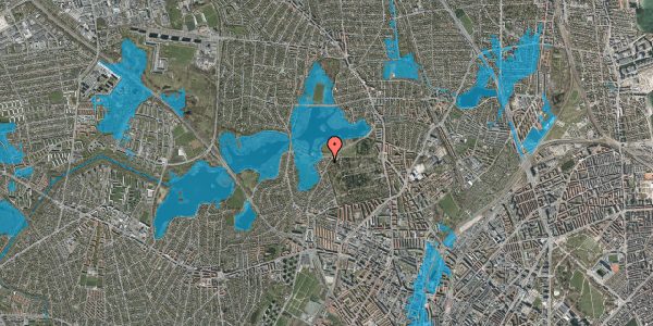 Oversvømmelsesrisiko fra vandløb på Støvnæs Allé 46, 2400 København NV