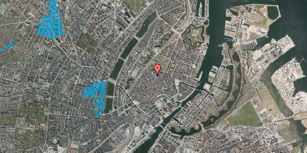 Oversvømmelsesrisiko fra vandløb på Suhmsgade 1, st. tv, 1125 København K