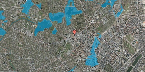 Oversvømmelsesrisiko fra vandløb på Svendelodden 2, 3. , 2400 København NV
