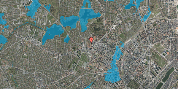Oversvømmelsesrisiko fra vandløb på Svendelodden 6, 3. , 2400 København NV