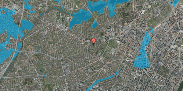 Oversvømmelsesrisiko fra vandløb på Svend Gønges Vej 33, 1. , 2700 Brønshøj