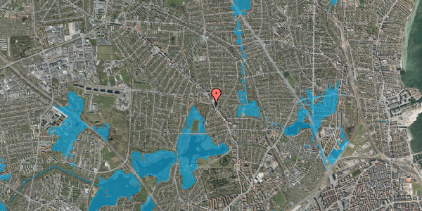 Oversvømmelsesrisiko fra vandløb på Søborghus Park 1, 3. tv, 2860 Søborg