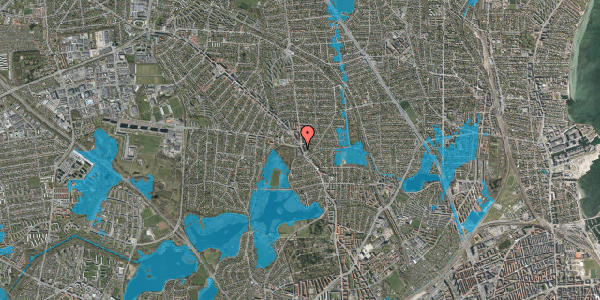 Oversvømmelsesrisiko fra vandløb på Søborghus Park 7, 3. tv, 2860 Søborg