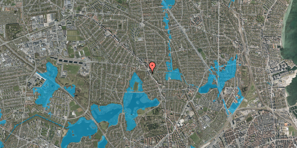 Oversvømmelsesrisiko fra vandløb på Søborghus Park 15, 3. tv, 2860 Søborg