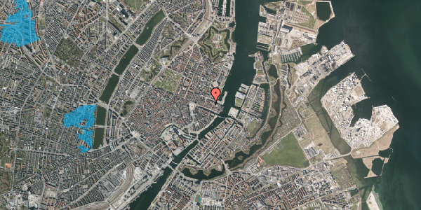 Oversvømmelsesrisiko fra vandløb på Toldbodgade 15A, st. tv, 1253 København K
