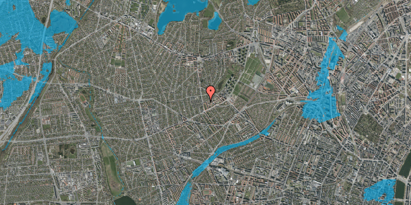 Oversvømmelsesrisiko fra vandløb på Torbenfeldtvej 33, 1. tv, 2700 Brønshøj