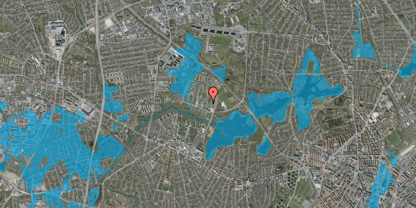 Oversvømmelsesrisiko fra vandløb på Tårnhusstræde 8, 2. th, 2700 Brønshøj