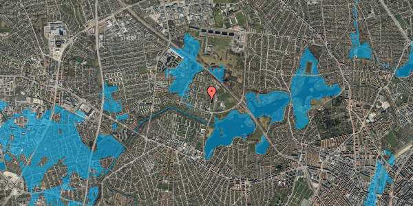 Oversvømmelsesrisiko fra vandløb på Tårnhusstræde 10, 2. th, 2700 Brønshøj