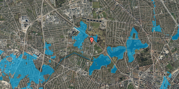 Oversvømmelsesrisiko fra vandløb på Tårnhusstræde 31, st. tv, 2700 Brønshøj