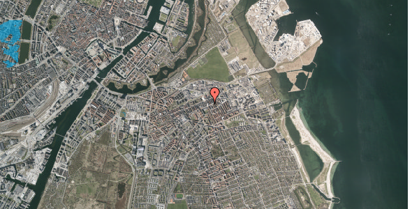 Oversvømmelsesrisiko fra vandløb på Ungarnsgade 11, 4. th, 2300 København S