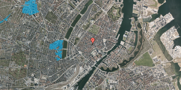Oversvømmelsesrisiko fra vandløb på Valkendorfsgade 36, st. , 1151 København K