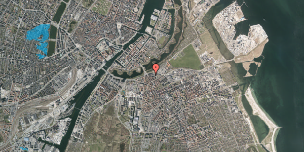 Oversvømmelsesrisiko fra vandløb på Vermlandsgade 20, 4. 3, 2300 København S