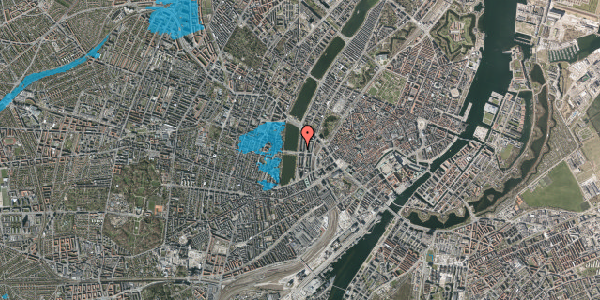 Oversvømmelsesrisiko fra vandløb på Vester Søgade 44, 6. , 1601 København V