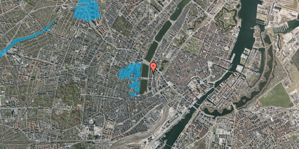 Oversvømmelsesrisiko fra vandløb på Vester Søgade 52, 3. tv, 1601 København V