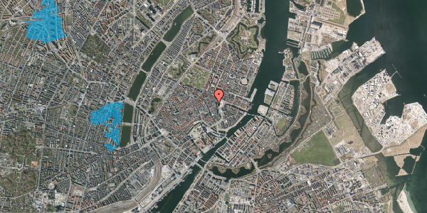 Oversvømmelsesrisiko fra vandløb på Østergade 16, kl. 2, 1100 København K