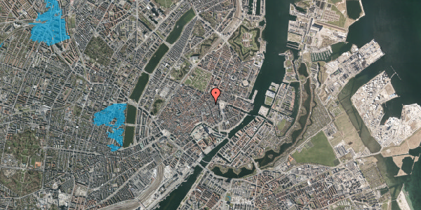 Oversvømmelsesrisiko fra vandløb på Østergade 24C, st. 1, 1100 København K