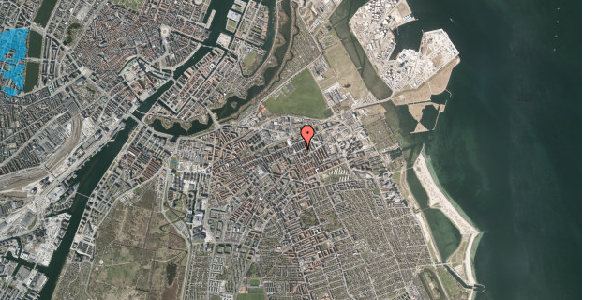 Oversvømmelsesrisiko fra vandløb på Østrigsgade 12, 2. , 2300 København S