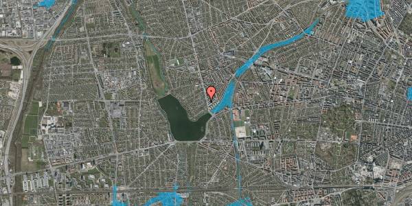 Oversvømmelsesrisiko fra vandløb på Ålekistevej 31, 2720 Vanløse
