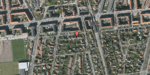 Oversvømmelsesrisiko fra vandløb på Bendzvej 3, 2000 Frederiksberg