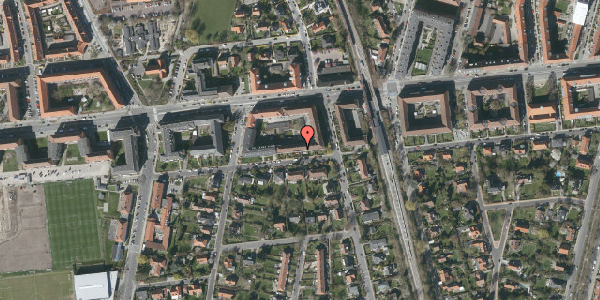 Oversvømmelsesrisiko fra vandløb på Bendzvej 4, 1. th, 2000 Frederiksberg