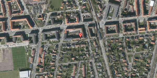 Oversvømmelsesrisiko fra vandløb på Bendzvej 4, 2. th, 2000 Frederiksberg