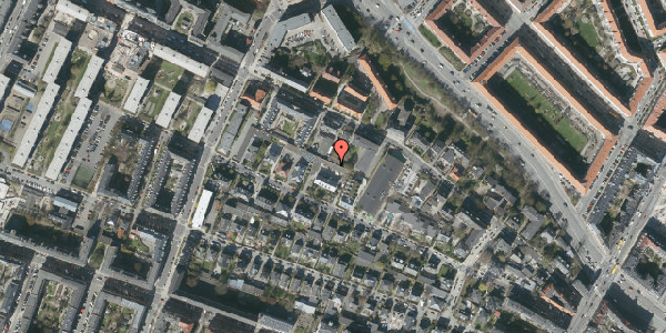 Oversvømmelsesrisiko fra vandløb på Dronning Olgas Vej 20B, st. tv, 2000 Frederiksberg