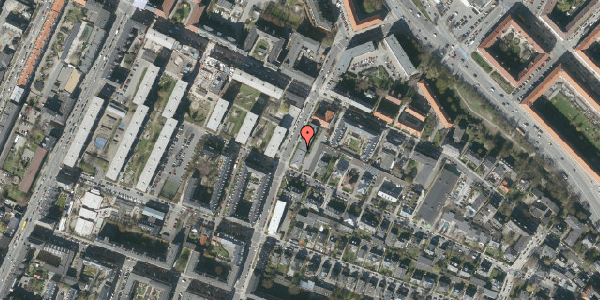 Oversvømmelsesrisiko fra vandløb på Dronning Olgas Vej 34, st. th, 2000 Frederiksberg