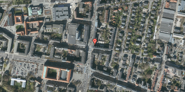 Oversvømmelsesrisiko fra vandløb på Falkoner Alle 10, st. th, 2000 Frederiksberg