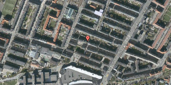 Oversvømmelsesrisiko fra vandløb på Folkvarsvej 20, 2. th, 2000 Frederiksberg