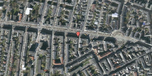 Oversvømmelsesrisiko fra vandløb på Frederiksberg Alle 27B, st. 1, 1820 Frederiksberg C