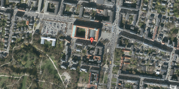 Oversvømmelsesrisiko fra vandløb på Frederiksberg Bredegade 3C, st. , 2000 Frederiksberg