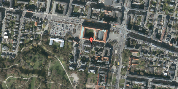 Oversvømmelsesrisiko fra vandløb på Frederiksberg Bredegade 7A, 1. th, 2000 Frederiksberg