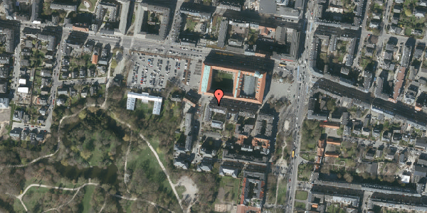 Oversvømmelsesrisiko fra vandløb på Frederiksberg Bredegade 9, 1. th, 2000 Frederiksberg