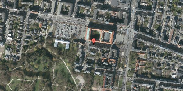 Oversvømmelsesrisiko fra vandløb på Frederiksberg Bredegade 9, 3. th, 2000 Frederiksberg