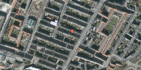 Oversvømmelsesrisiko fra vandløb på Helgesvej 5, st. , 2000 Frederiksberg