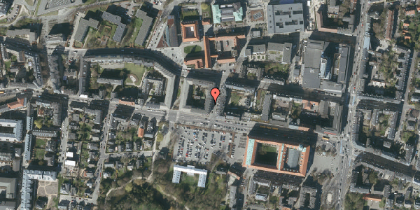 Oversvømmelsesrisiko fra vandløb på Hospitalsvej 1A, 1. th, 2000 Frederiksberg