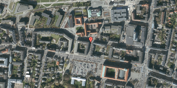 Oversvømmelsesrisiko fra vandløb på Hospitalsvej 5, 1. th, 2000 Frederiksberg