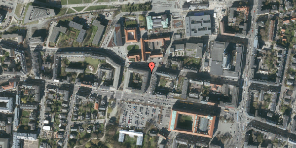 Oversvømmelsesrisiko fra vandløb på Hospitalsvej 5, 2. th, 2000 Frederiksberg