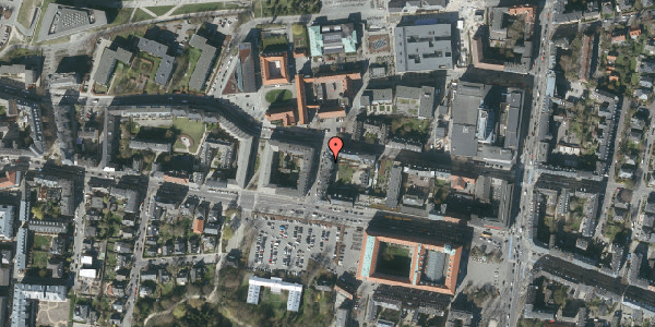 Oversvømmelsesrisiko fra vandløb på Hospitalsvej 8A, 3. th, 2000 Frederiksberg