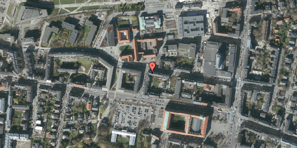 Oversvømmelsesrisiko fra vandløb på Hospitalsvej 8B, st. , 2000 Frederiksberg