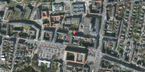 Oversvømmelsesrisiko fra vandløb på Howitzvej 15, st. 2, 2000 Frederiksberg