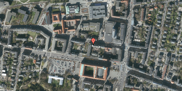 Oversvømmelsesrisiko fra vandløb på Howitzvej 15, st. 5, 2000 Frederiksberg