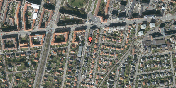 Oversvømmelsesrisiko fra vandløb på Jyllandsvej 7, 1. th, 2000 Frederiksberg