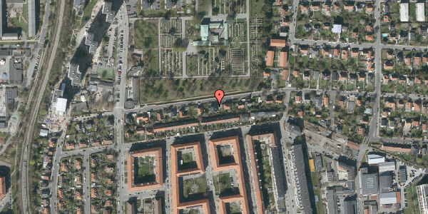 Oversvømmelsesrisiko fra vandløb på Magnoliavej 47, st. , 2000 Frederiksberg