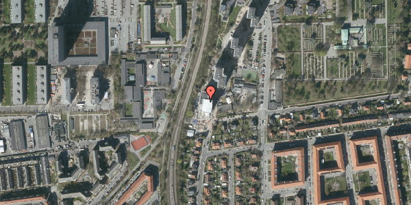 Oversvømmelsesrisiko fra vandløb på Magnoliavej 74, 8. mf, 2000 Frederiksberg