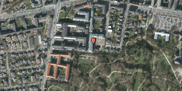 Oversvømmelsesrisiko fra vandløb på Porcelænshaven 5G, st. th, 2000 Frederiksberg