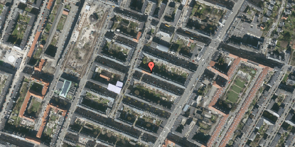 Oversvømmelsesrisiko fra vandløb på Roarsvej 20, st. th, 2000 Frederiksberg