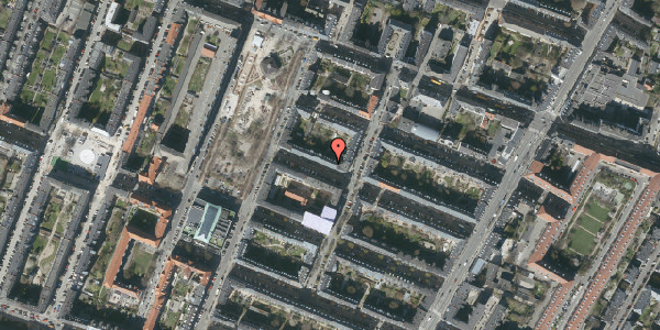 Oversvømmelsesrisiko fra vandløb på Roarsvej 28, 2. th, 2000 Frederiksberg