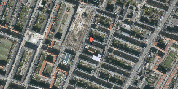 Oversvømmelsesrisiko fra vandløb på Roarsvej 29, st. th, 2000 Frederiksberg