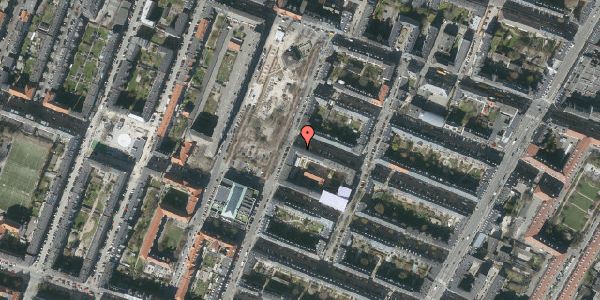 Oversvømmelsesrisiko fra vandløb på Roarsvej 31, st. th, 2000 Frederiksberg